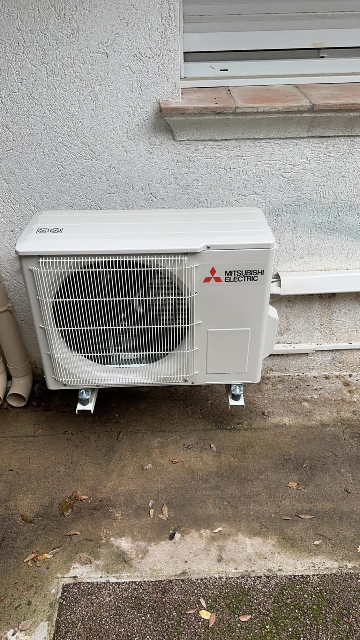 Installation climatisation réversible • Sainte-Maxime