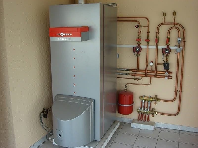 Installation d'une chaudière fioul